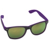 Plastikowe okulary przeciwsłoneczne UV400, kolor Fioletowy