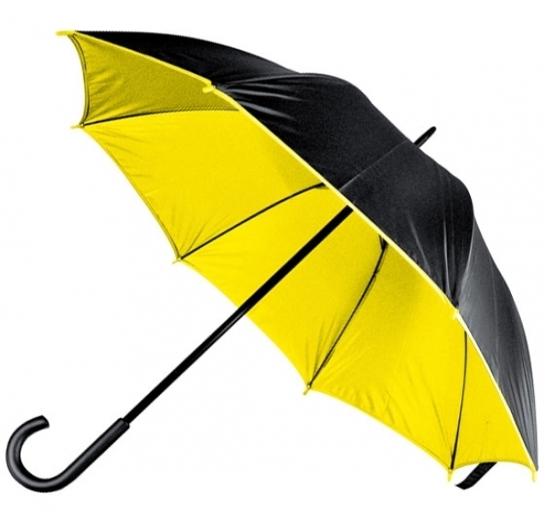 Parasol manualny, kolor Żółty