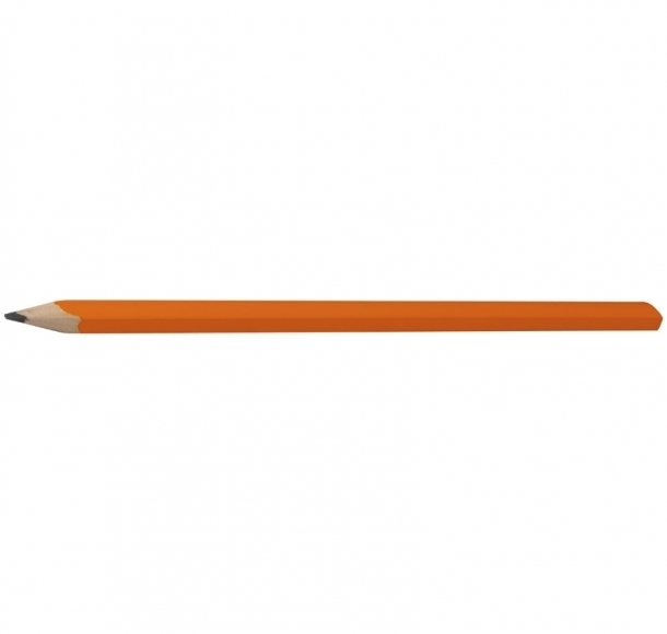 Ołówek stolarski, kolor Pomarańczowy