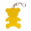 Brelok odblaskowy Teddy, żółty, kolor Żółty