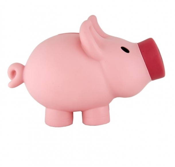 Skarbonka Piggy, różowy, kolor Różowy