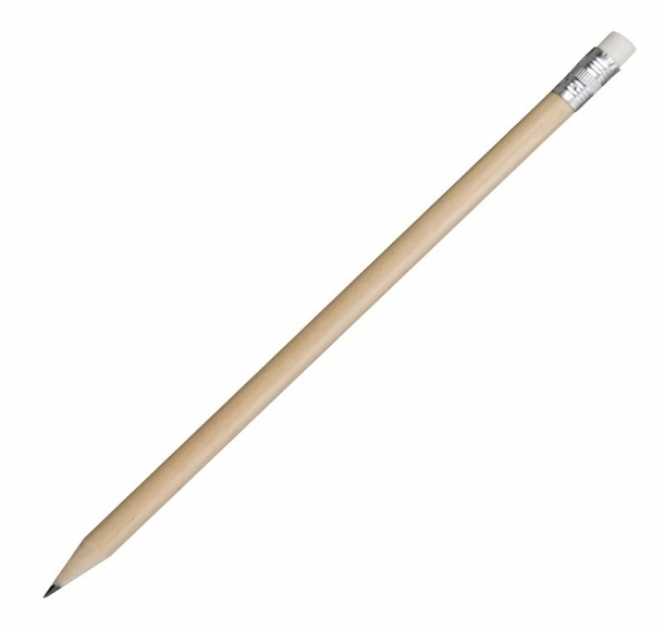 Ołówek drewniany, ecru, kolor Ecru