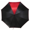 Parasol automatyczny Davos, czerwony/czarny, kolor Czarny