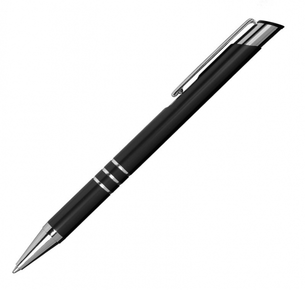 Długopis Lindo, czarny, kolor Czarny
