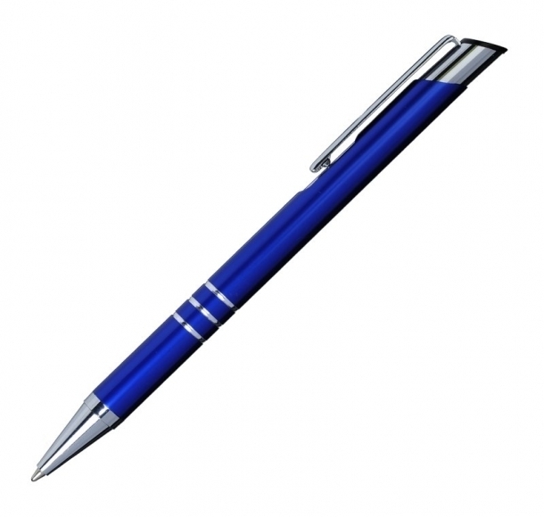 Długopis Lindo, niebieski, kolor Niebieski