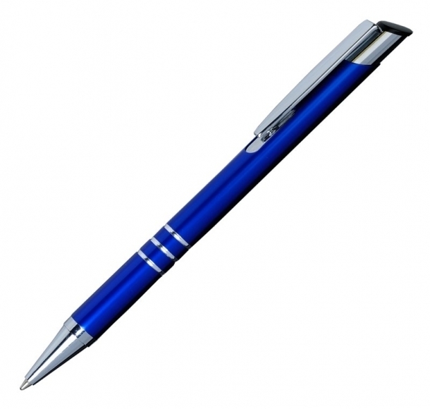 Długopis Lindo, niebieski, kolor Niebieski