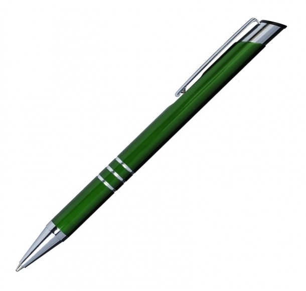 Długopis Lindo, zielony, kolor Zielony