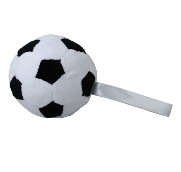 Maskotka Soccerball, biały/czarny, kolor Biały