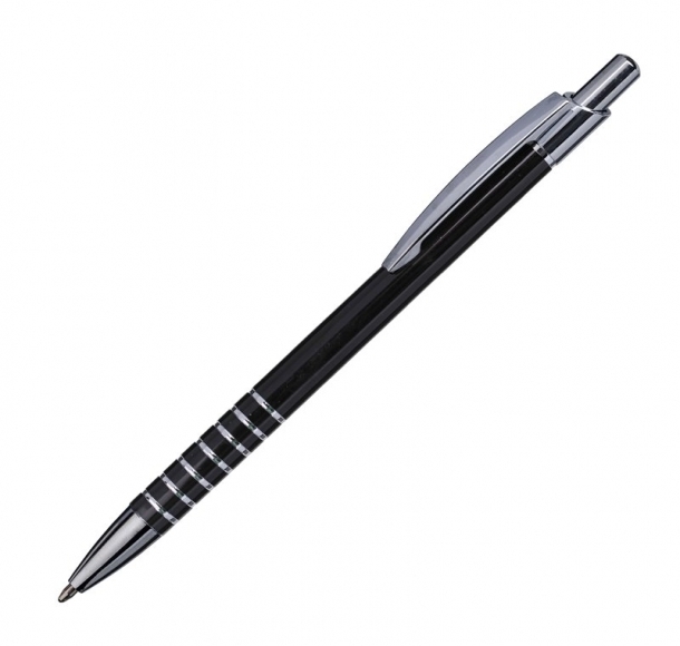 Długopis Bonito, czarny, kolor Czarny