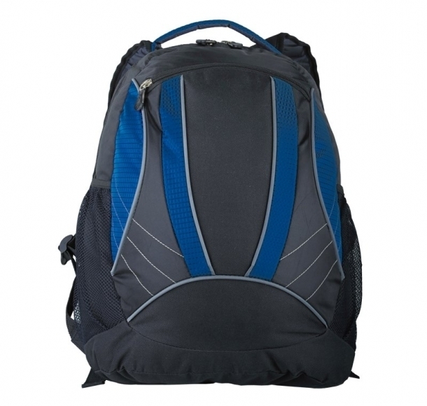 Plecak sportowy El Paso, niebieski/czarny, kolor Niebieski
