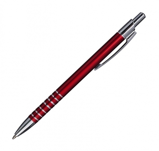 Długopis Bonito, czerwony, kolor Czerwony