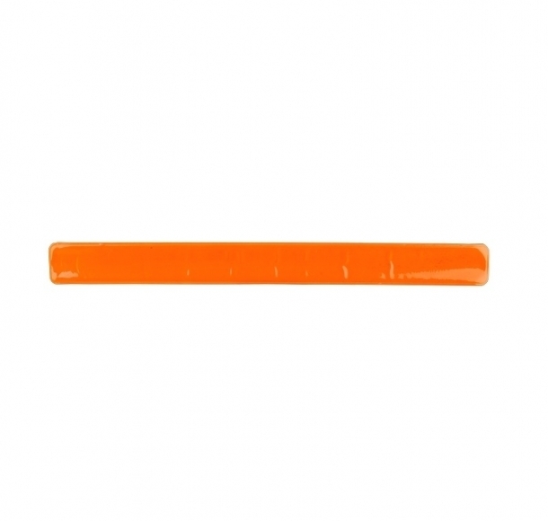 Opaska odblaskowa 30 cm, pomarańczowy, kolor Pomarańczowy