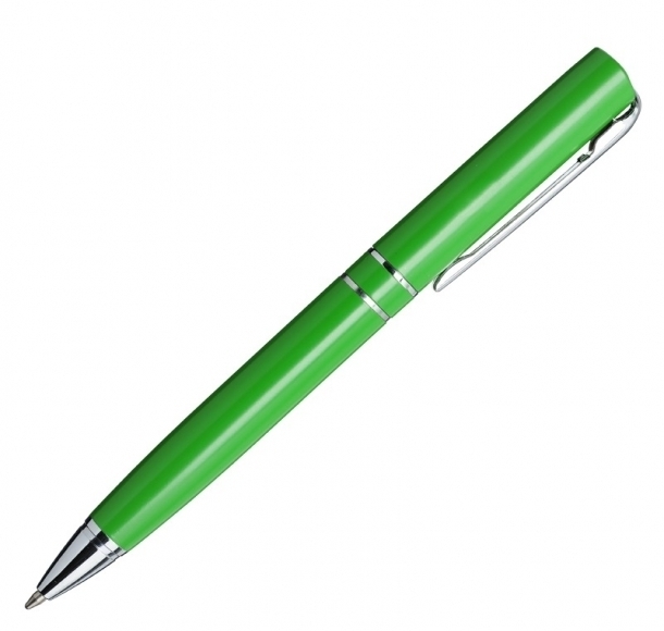 Długopis Guapo, zielony, kolor Zielony