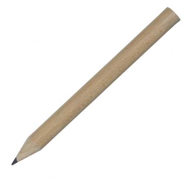 Krótki ołówek, brązowy, kolor Brązowy