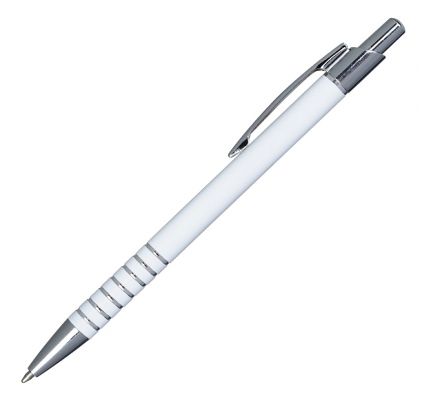 Długopis Bonito, biały, kolor Biały