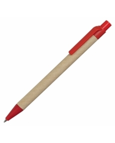 Długopis Mixy, czerwony/brązowy