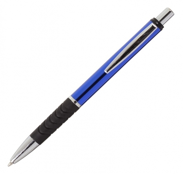 Długopis Andante, niebieski/czarny, kolor Niebieski