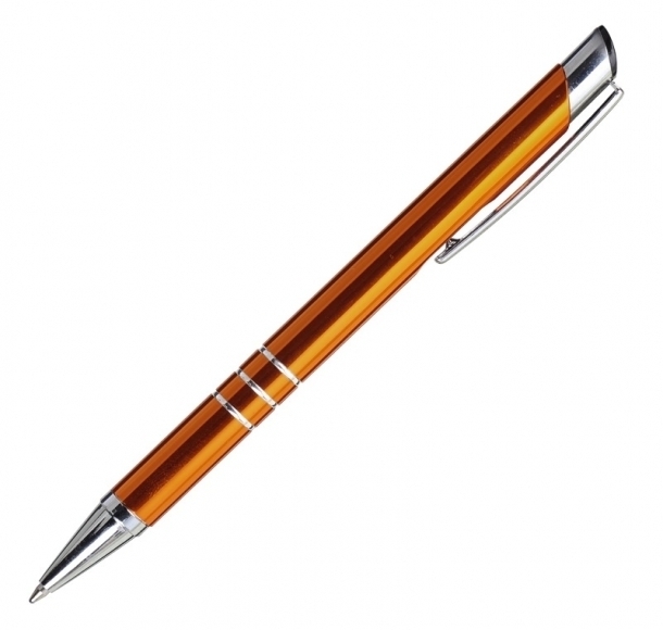 Długopis Lindo, pomarańczowy, kolor Pomarańczowy