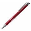 Długopis Lindo, czerwony, kolor Czerwony