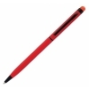 Długopis dotykowy Touch Top, czerwony, kolor Czerwony