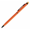 Długopis dotykowy Touch Top, pomarańczowy, kolor Pomarańczowy