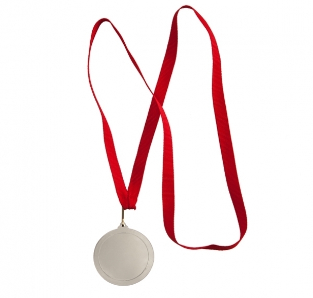 Medal Soccer Winner, srebrny, kolor Srebrny
