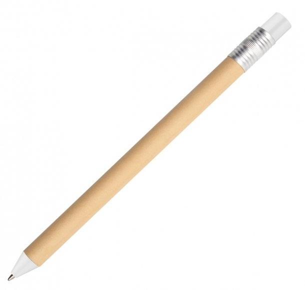 Długopis Enviro, biały, kolor Biały
