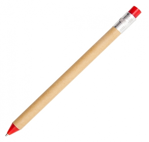 Długopis Enviro, czerwony, kolor Czerwony