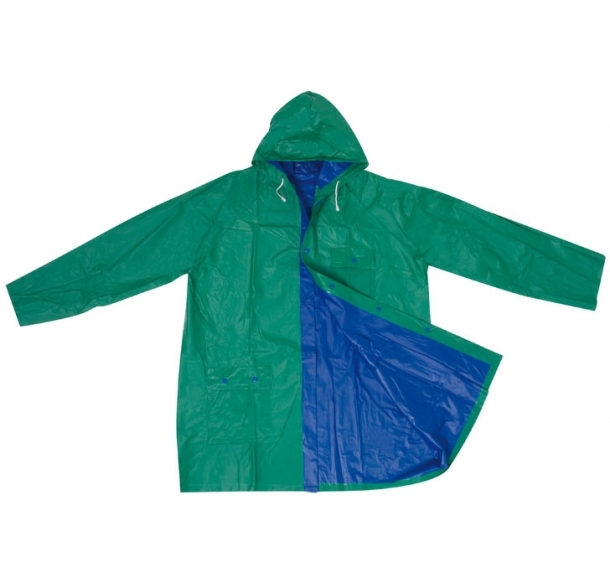 Płaszcz przeciwdeszczowy, kolor Zielono-niebieski