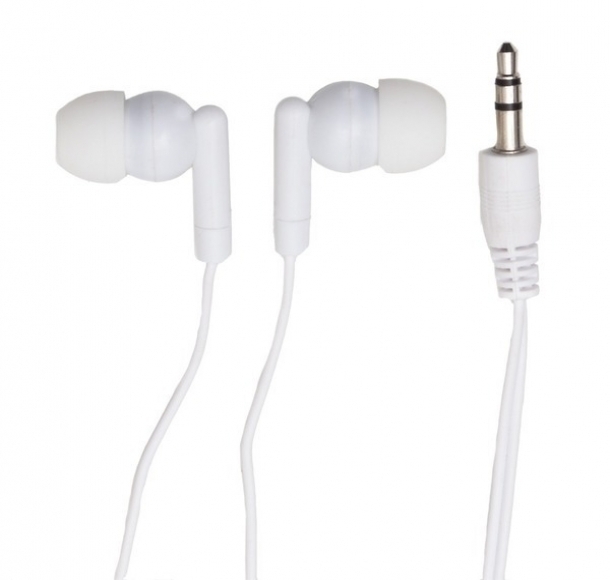 Słuchawki Clear Sound, biały, kolor Biały