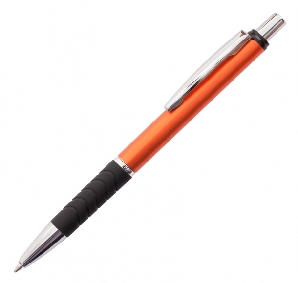 Długopis Andante, pomarańczowy/czarny, kolor Pomarańczowy