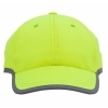 Odblaskowa czapka dziecięca Sportif, żółty, kolor Żółty