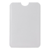 Etui na kartę zbliżeniową RFID Shield, biały, kolor Biały