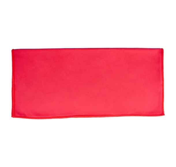 Ręcznik sportowy Frisky, czerwony, kolor Czerwony