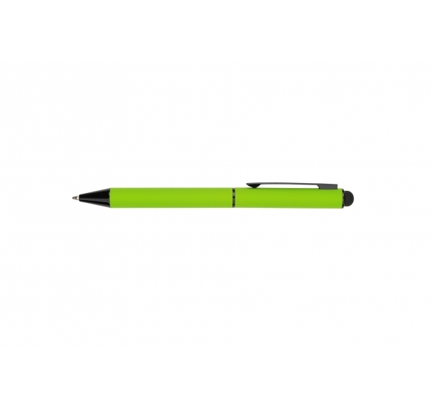 Długopis metalowy touch pen, soft touch CELEBRATION Pierre Cardin, kolor Jasnozielony