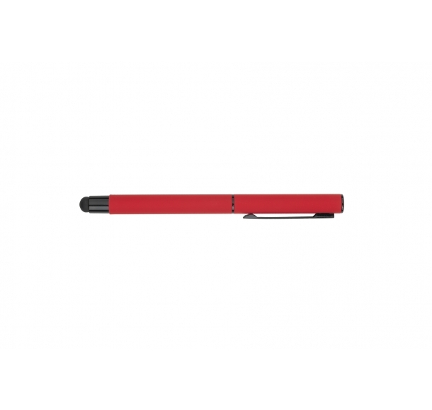 Pióro kulkowe touch pen, soft touch CELEBRATION Pierre Cardin, kolor Czerwony