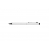 Długopis metalowy touch pen, soft touch CLAUDIE Pierre Cardin, kolor Biały