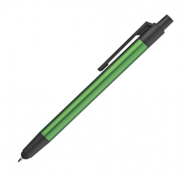 Długopis do ekranów dotykowych, kolor Zielony