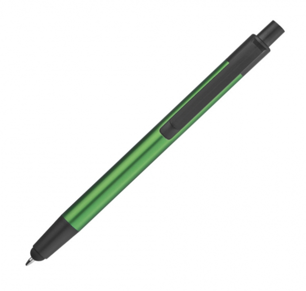 Długopis do ekranów dotykowych, kolor Zielony