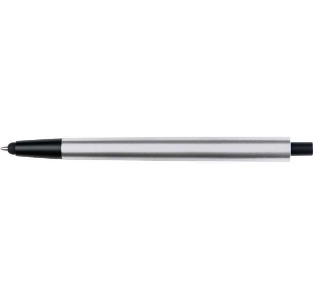 Długopis plastikowy do ekranów dotykowych, kolor Szary