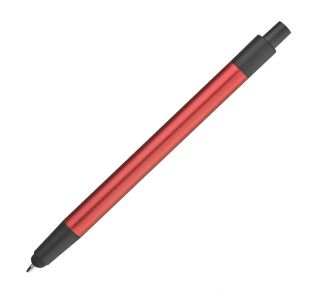 Długopis do ekranów dotykowych, kolor Czerwony