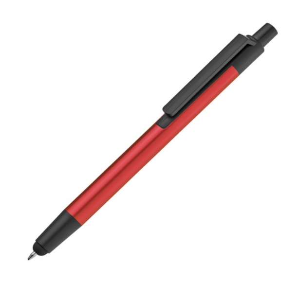 Długopis do ekranów dotykowych, kolor Czerwony