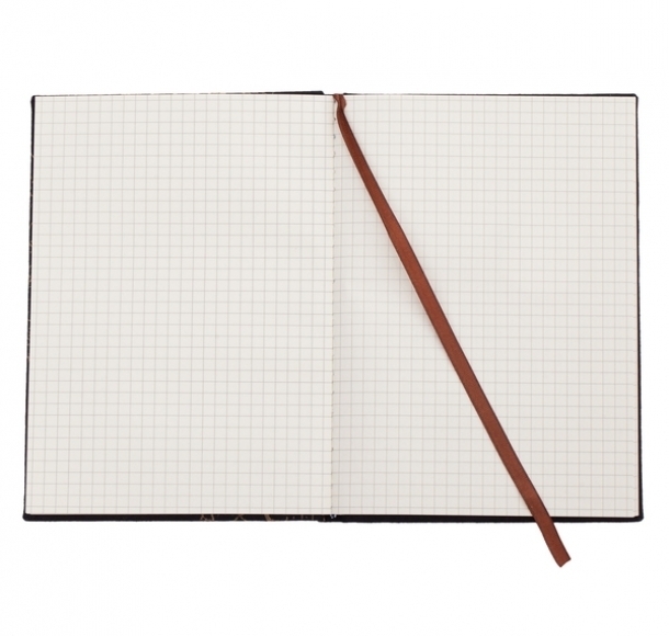 Zestaw Porto - notes z długopisem, brązowy, kolor Brązowy