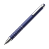Długopis metalowy do ekranów dotykowych, kolor Niebieski
