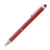 Długopis metalowy do ekranów dotykowych, kolor Czerwony