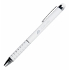 Długopis metalowy do ekranów dotykowych, kolor Biały