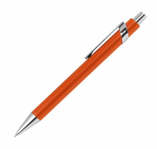 Długopis metalowy, kolor Pomarańczowy
