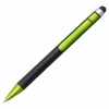 Długopis z rysikiem Amarillo, zielony/czarny, kolor Zielony