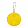 Światełko odblaskowe Circle Reflect, żółty, kolor Żółty