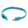 Bransoletka USB Bracelet, jasnoniebieski, kolor Jasnoniebieski